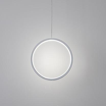 2 Light Round Modern Pendant Lighting Vintage Metal LED Ceiling Light-Lighom