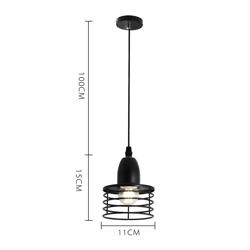 Spring Lampshade Island Kitchen Pendant Lighting Vintage Country Pendant Lighting-Lighom