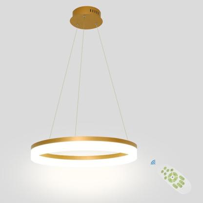 Flat Circular Island Kitchen Pendant Lighting Contemporary Pendant Light-Lighom