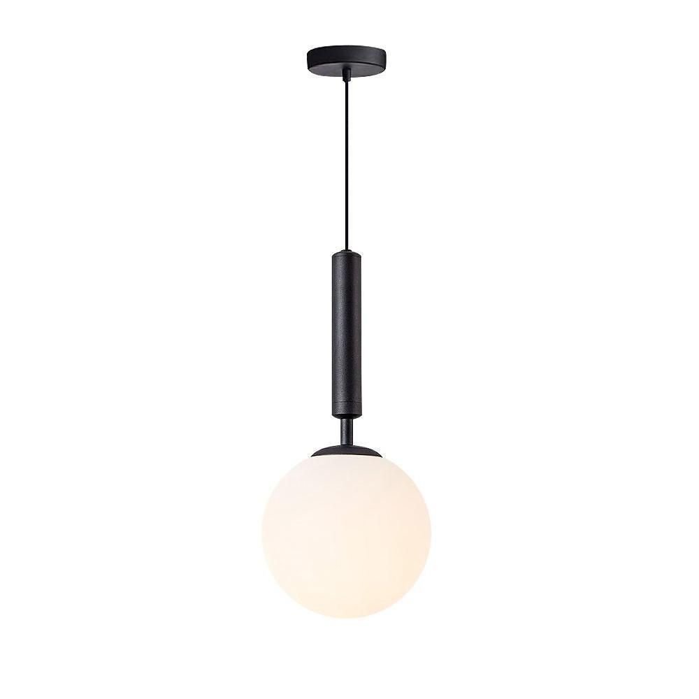 Globe Glass Metal LED Artistic Pendant Light
