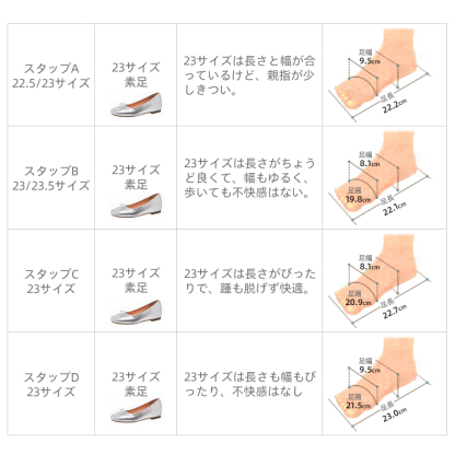 サイズ表