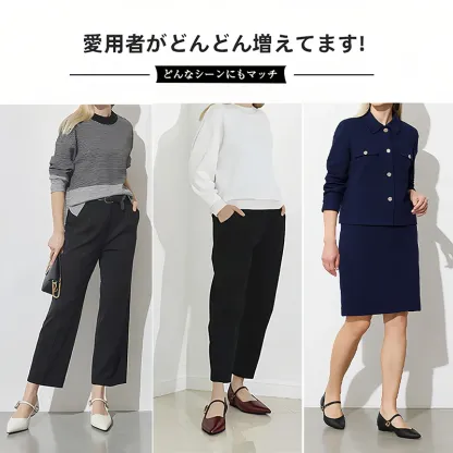 KENPOGEN メリージェーン靴 ポインテッドトゥパンプス インヒール 5cmUP 歩きやすい 通勤