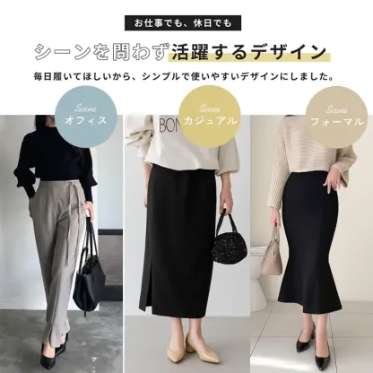 KENPOGEN ポインテッドトゥパンプス インヒールパンプス 6cmUP チャンキーヒール 通勤 晴雨兼用