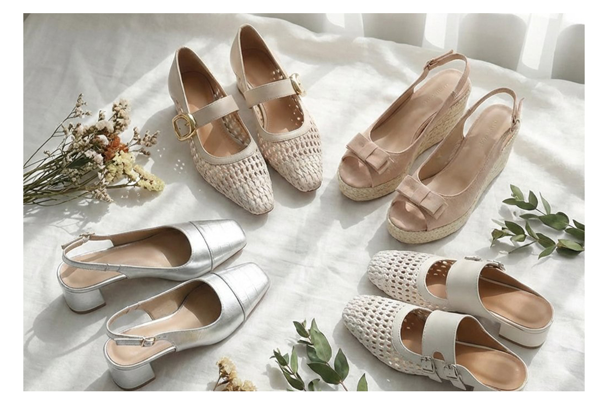 大人可愛い お出かけサンダル ミュール