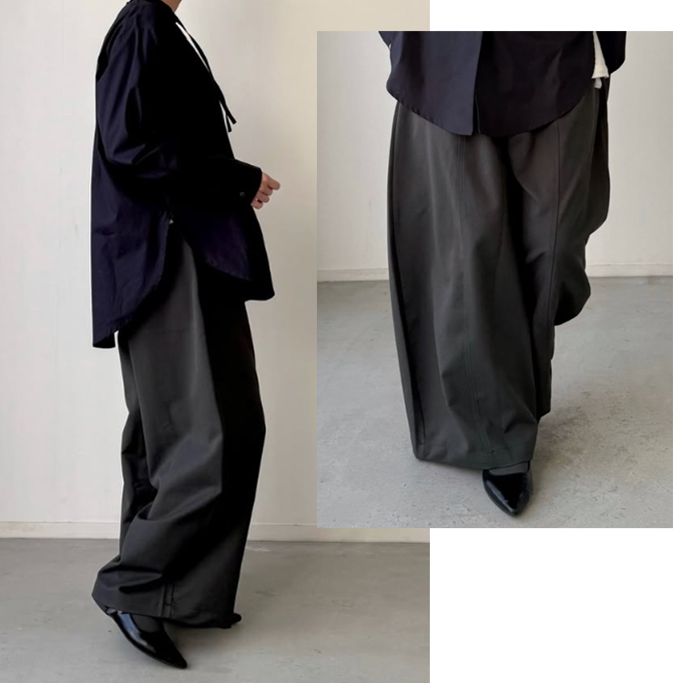 GWの毎日のお出かけにぴったり。トレンド感たっぷりで歩きやすい、ストラップ付きメリージェーンを合わせたフェミニンコーデ