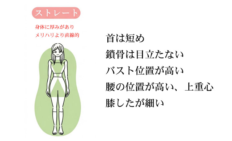 骨格ストレート 特徴まとめ