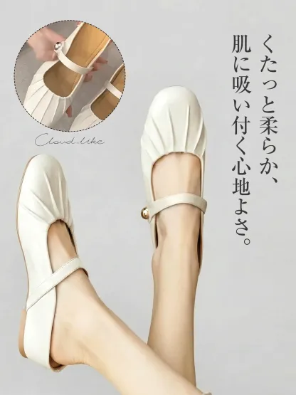 屈曲性が高く歩きやすいミュールサンダル