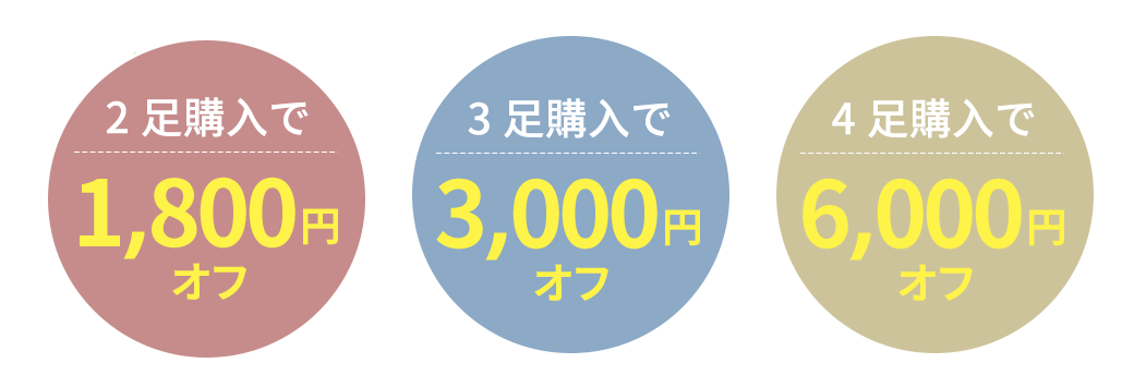 まとめ買いでさらにお得に