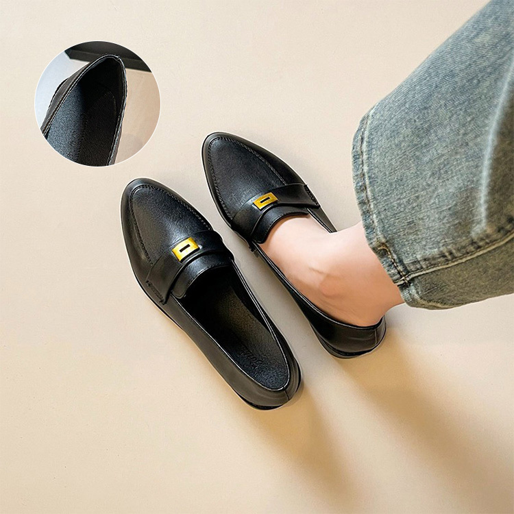 ゴールドビット ラウンドトゥローファー