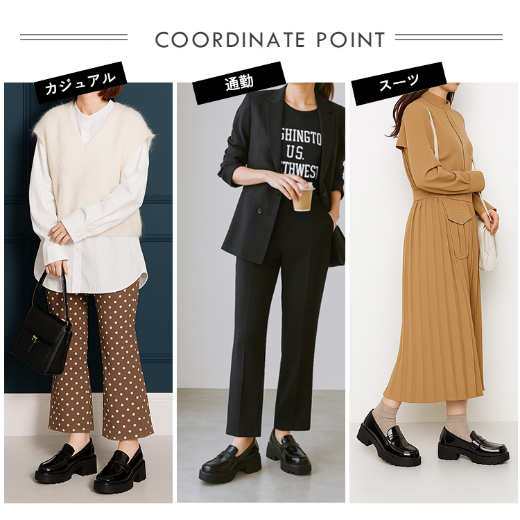 KENPOGEN ローファー 歩きやすい 靴 本革 幅広3E 甲高 痛くない オフィス