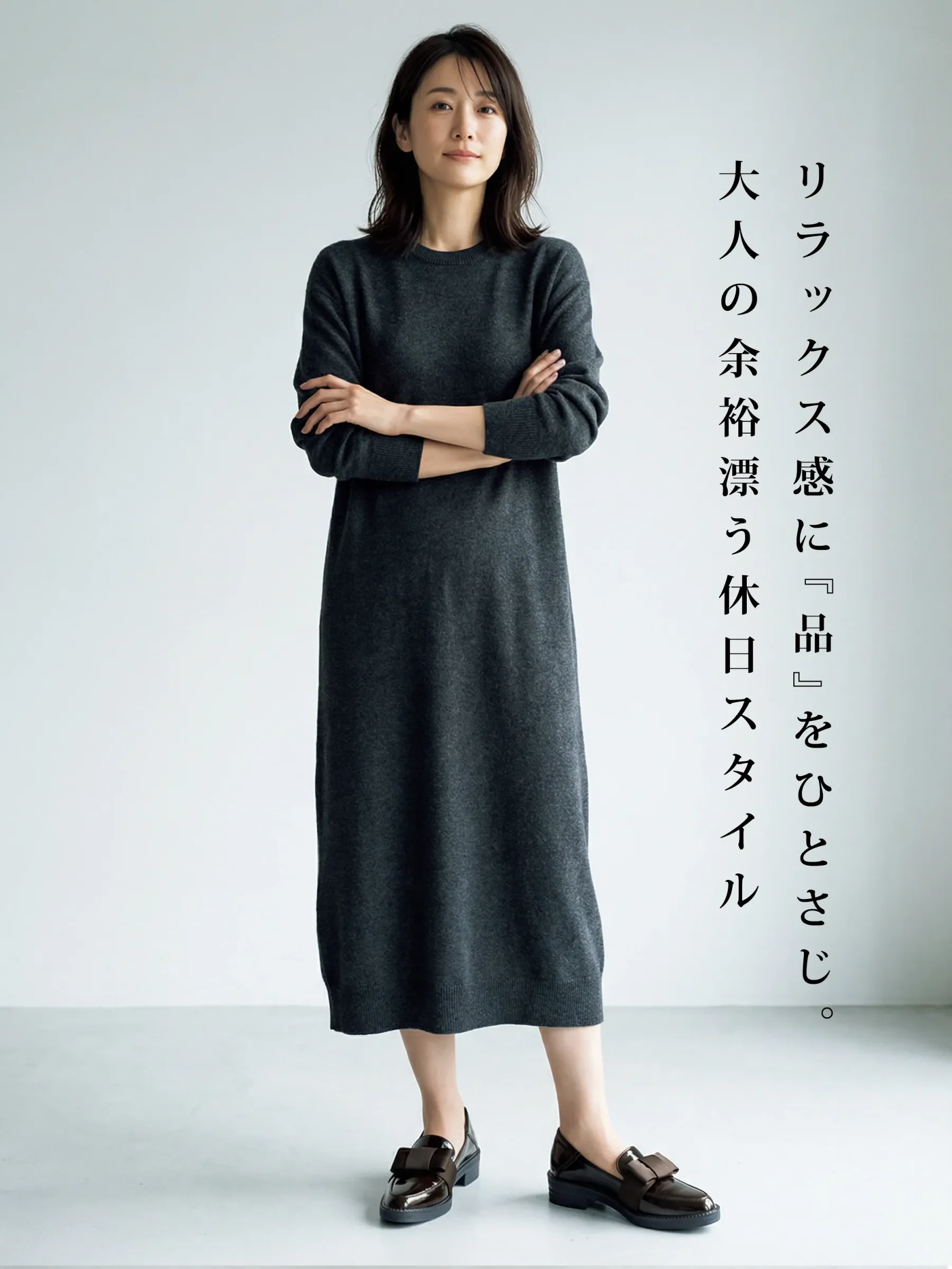 【一日中疲れない】KENPOGEN ローファー リボン付き ポインテッドトゥ 3cmUP 柔らかい 痛くない 通勤 就活 オフィス