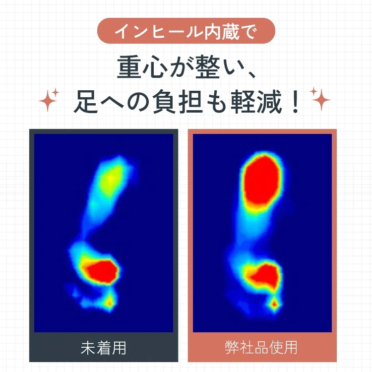 KENPOGEN メリージェーン靴 インヒールパンプス ギャザー 5cmUP 歩きやすい 走れる 通勤