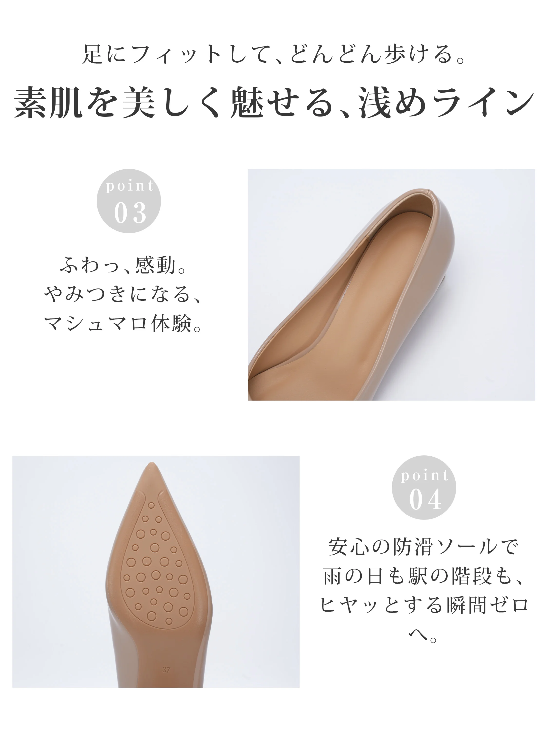 KENPOGEN 2026秋新作 晴雨兼用エナメルパンプス レディース 5cm太ヒール｜滑りにくい靴底で通勤やお盆のお出かけに安心なパンプス