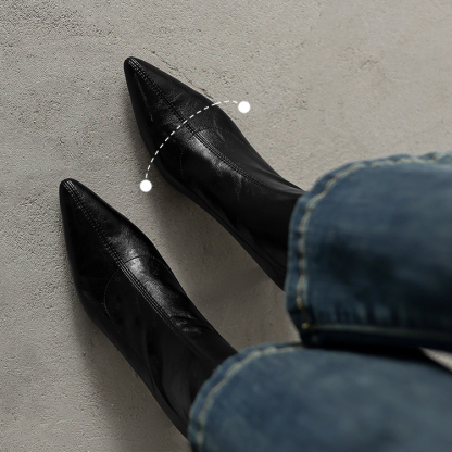 バックジップ ストレッチブーツ