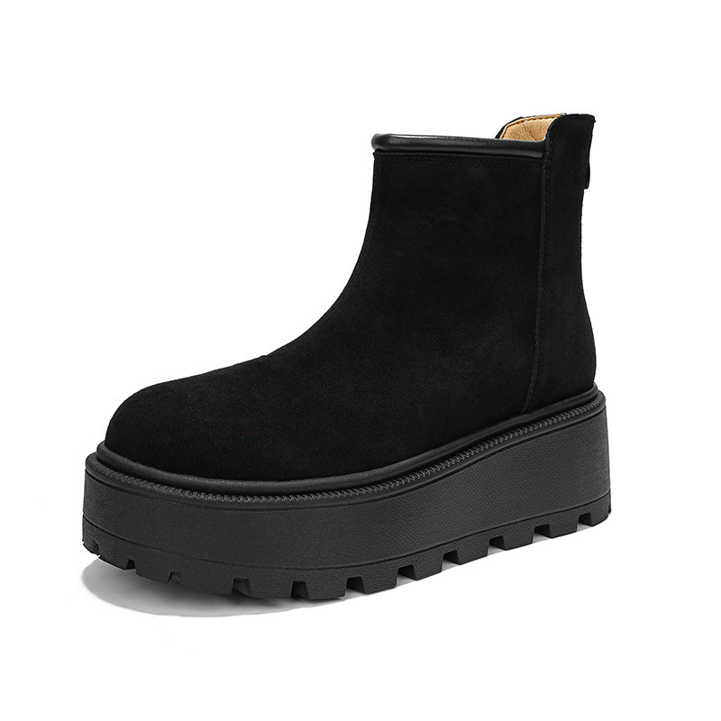 KENPOGEN  あったか 厚底ムートンブーツ