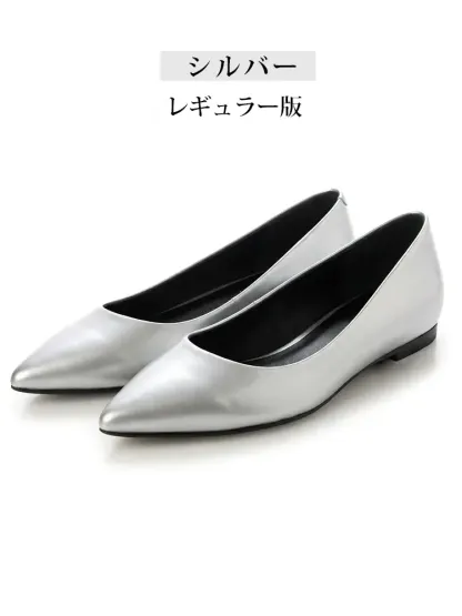 【当店No.1・5cmアップ】KENPOGEN ポインテッドトゥパンプス インヒール エナメル 痛くない 幅広 選べるワイズ 入学式 卒業式 フォーマル