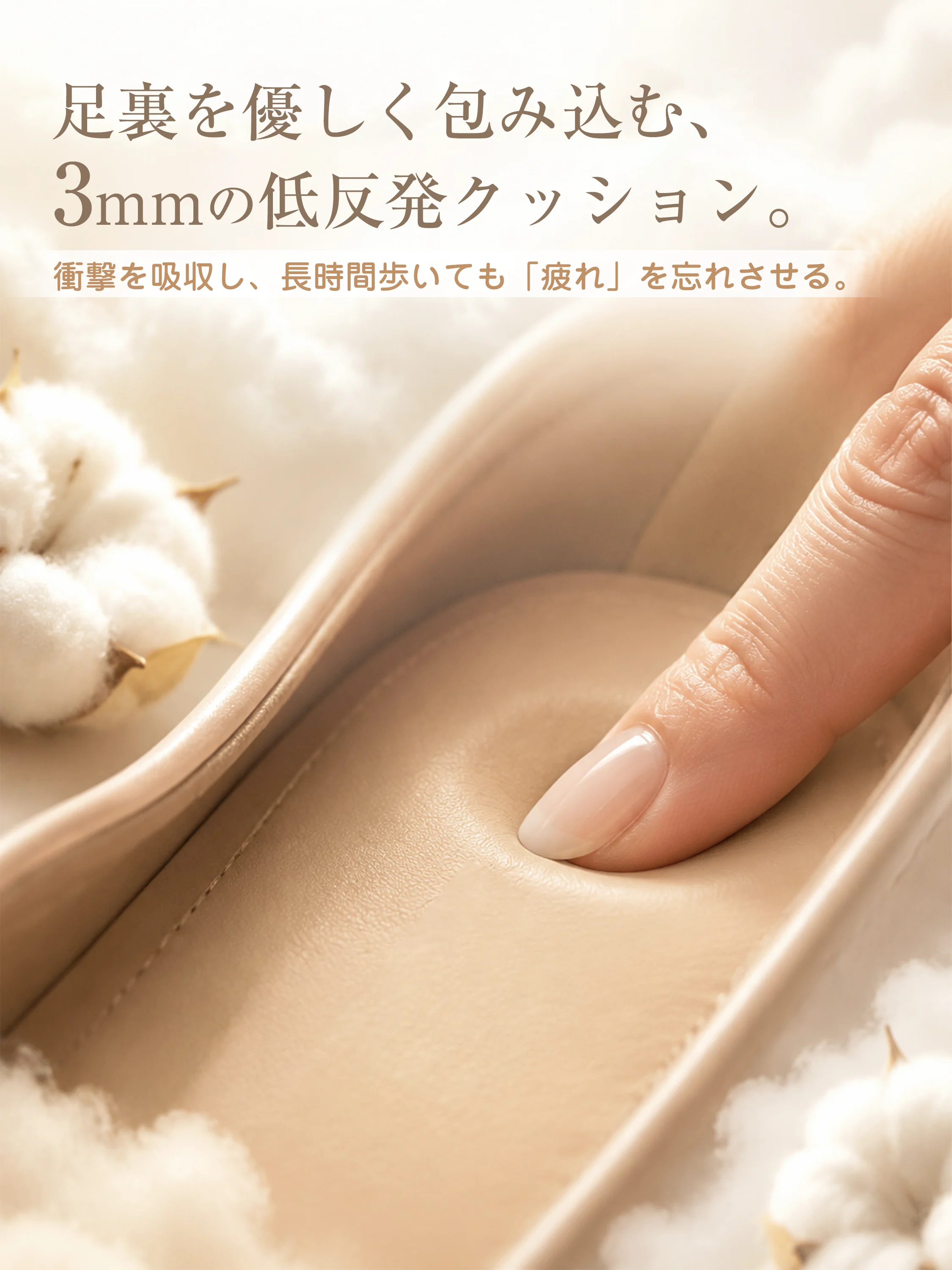 レディース パンプス 低反発クッション入り 3mm インソール 疲れにくい 柔らかい 履き心地 快適 リボンパンプス