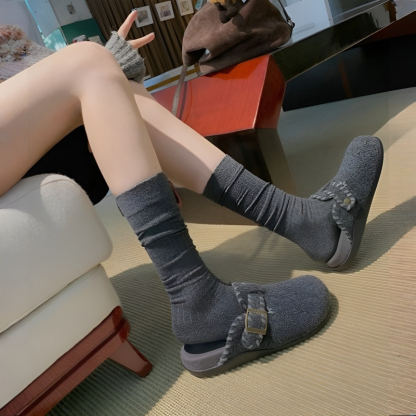 バックルベルト クロッグサンダル