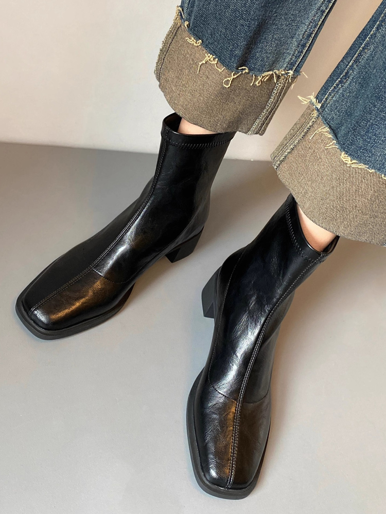 静音ヒール ストレッチブーツ