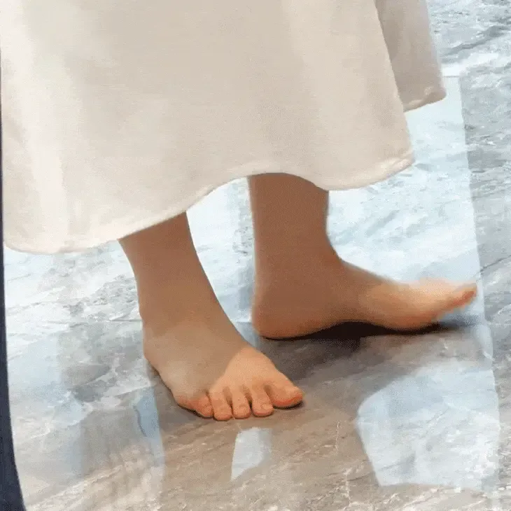 KENPOGEN ハイヒールパンプス ポインテッドトゥ靴 幅広4E 外反母趾 5.5cmヒール 走れる