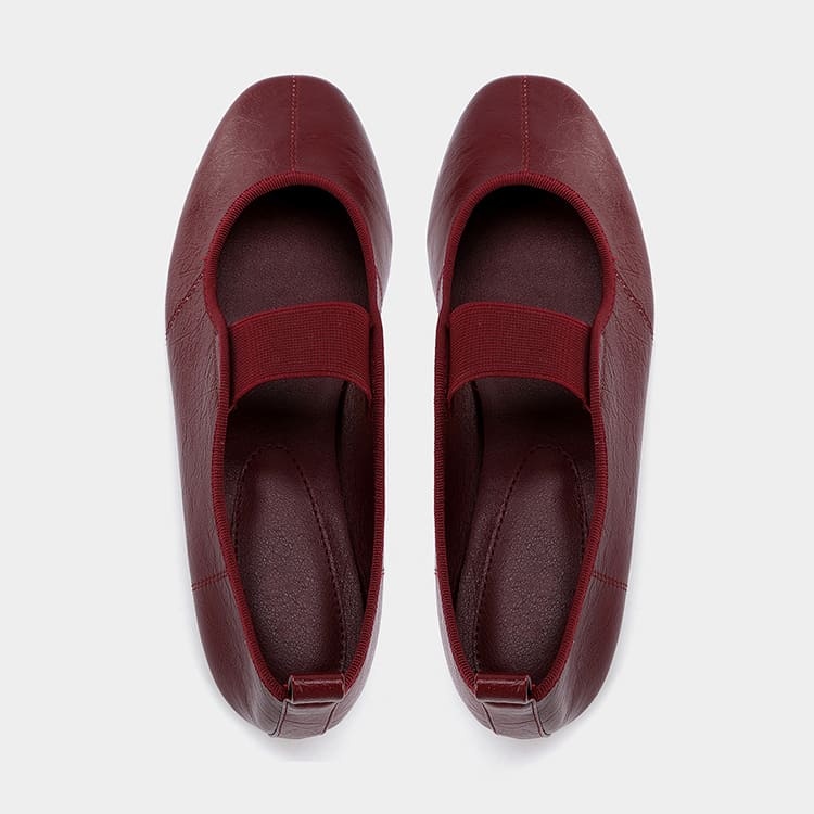 KENPOGEN メリージェーンパンプス ぺたんこ靴 屈曲性が良い 歩きやすい 疲れにくい 通勤 カジュアル