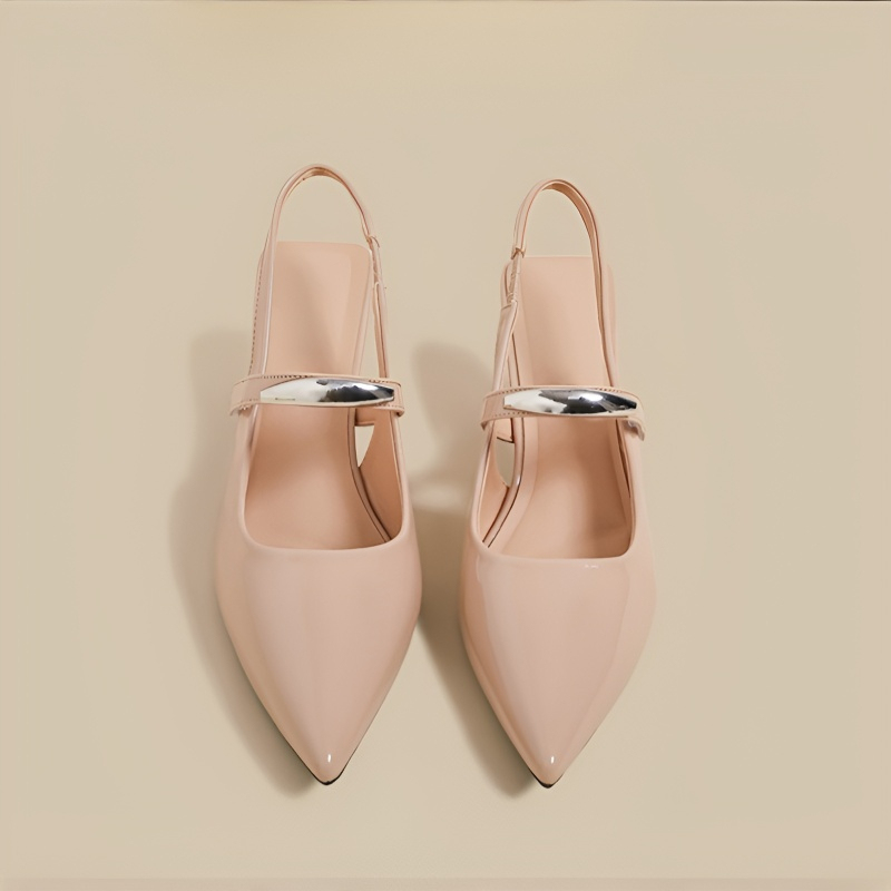 スリングバック美脚パンプス