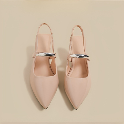 スリングバック美脚パンプス