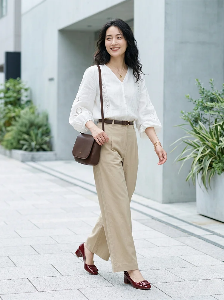 KEMPOGEN バックルパンプス オフィス 通勤 デイリー 普段使い GWお出かけ きれいめ 晴雨兼用 疲れにくい ブラック ボルドー 春夏コーデ