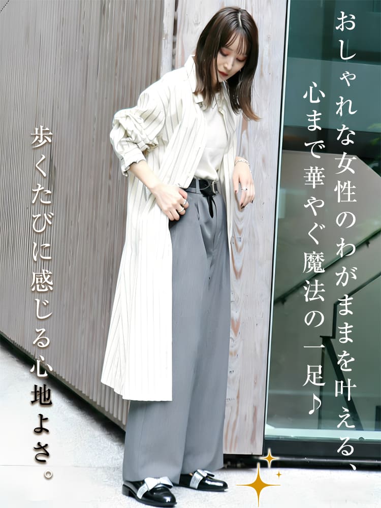 【大人可愛いリボンモチーフ】 KENPOGEN エナメルローファー 2.5cm ローヒール 本革 合皮 選べる 柔らかい 晴雨兼用 通勤