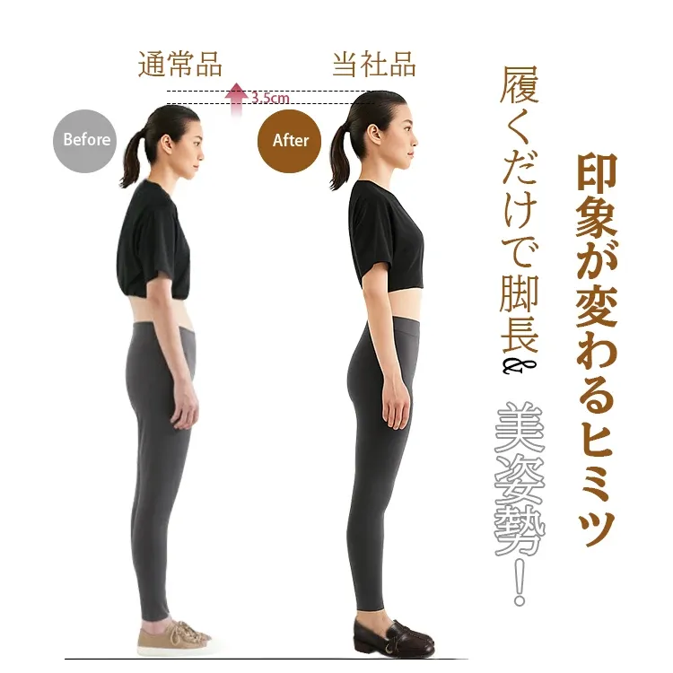 KENPOGEN バックルベルトローファー 3.5cmヒール 歩きやすい 走れる オフィス 通勤