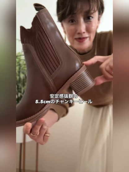 【今季の人気作】KENPOGEN ショートブーツ 本革 ニット 5.5cmヒール 履きやすい 疲れにくい 通勤 カジュアル