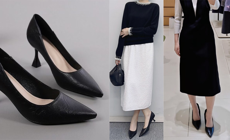  ふかふかで痛くない、やわらかキトゥンヒールパンプスのリアルな着用感と足元スタイリング