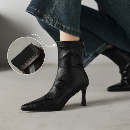 バックジップ ストレッチブーツ