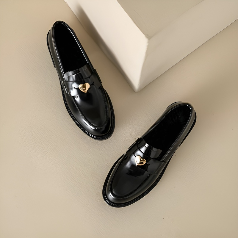 本革コインローファー