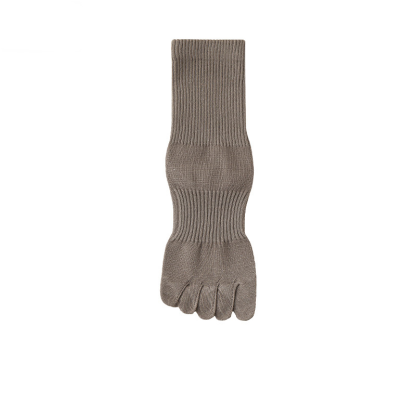 綿麻5本指ソックス 