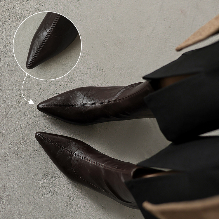 バックジップ ストレッチブーツ