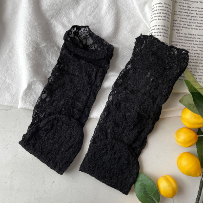 くしゅくしゅレースソックス