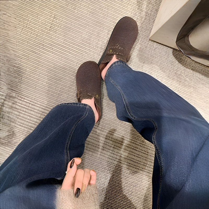 バックルベルト クロッグサンダル