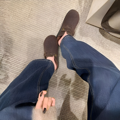 バックルベルト クロッグサンダル