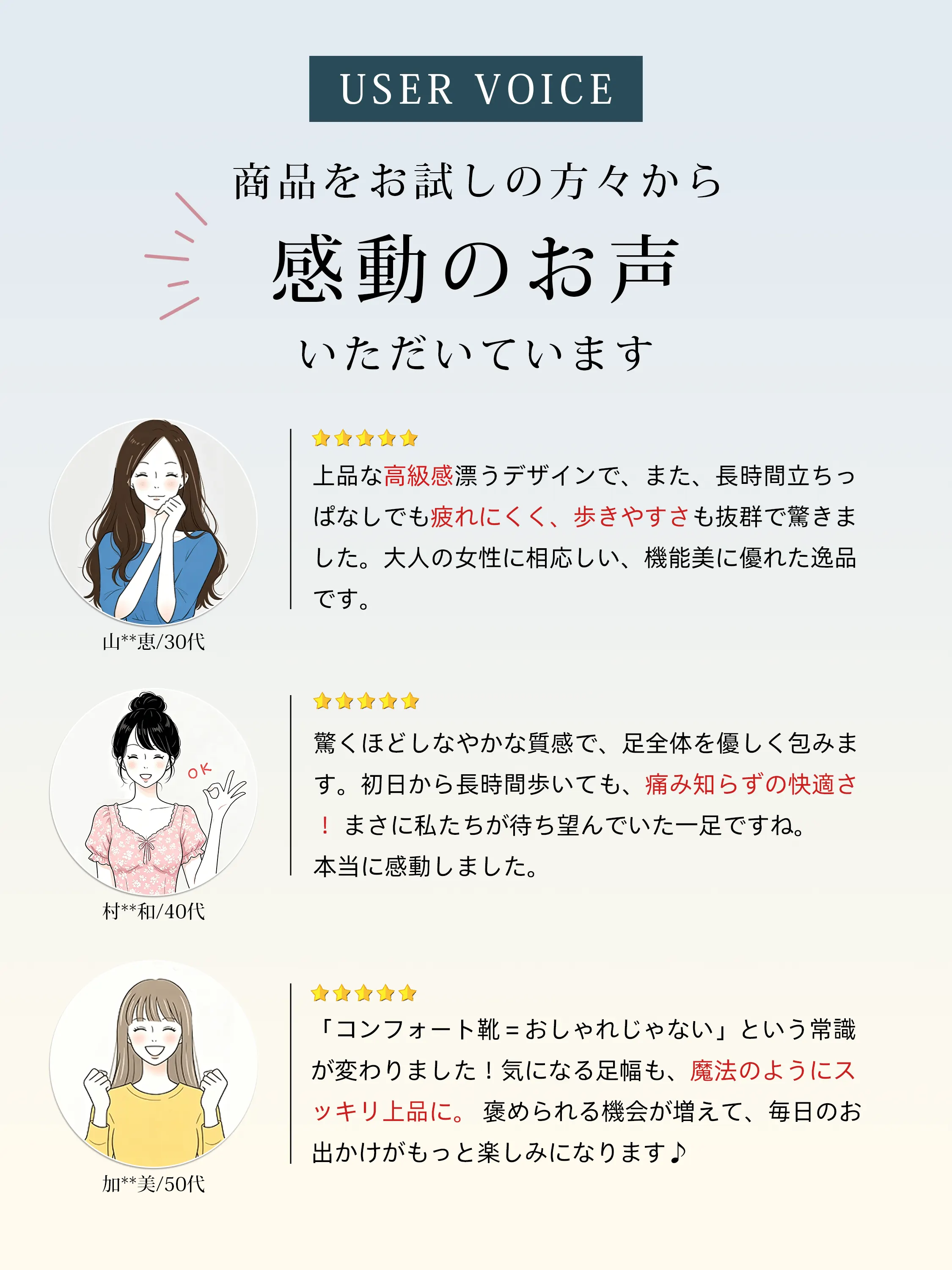 KENPOGEN バレエパンプス レディース ユーザーレビュー 疲れにくい 歩きやすい 柔らかい履き心地の評価紹介