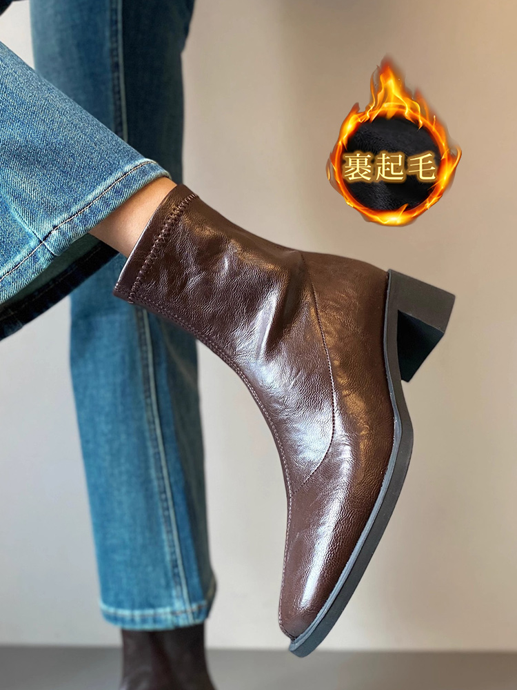 静音ヒール ストレッチブーツ