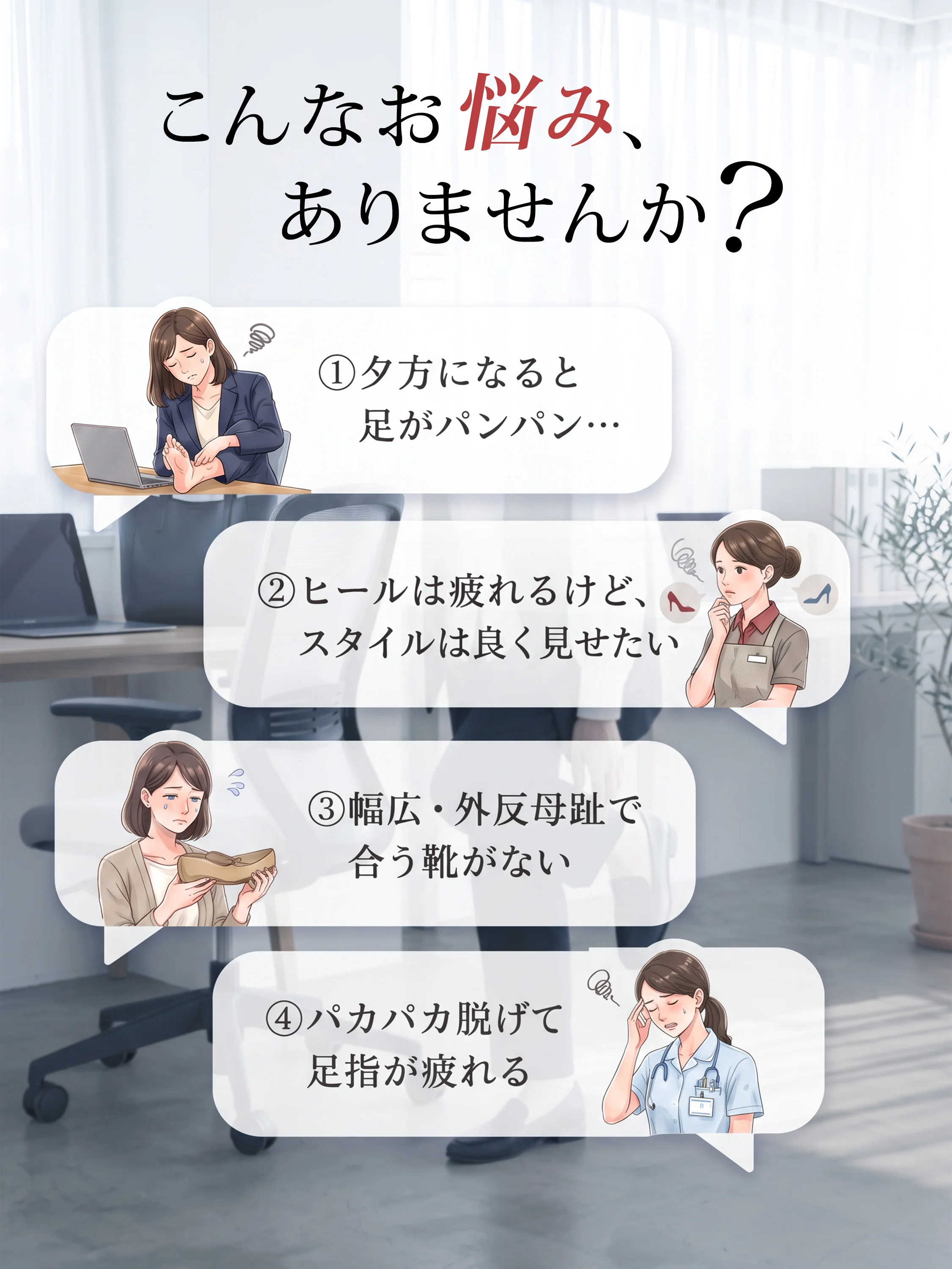 【縦ラインで華奢見え】KENPOGEN Tストラップシューズ レディース インヒール 6cmUP スクエアトゥ 走れる 脱げない オフィス 仕事
