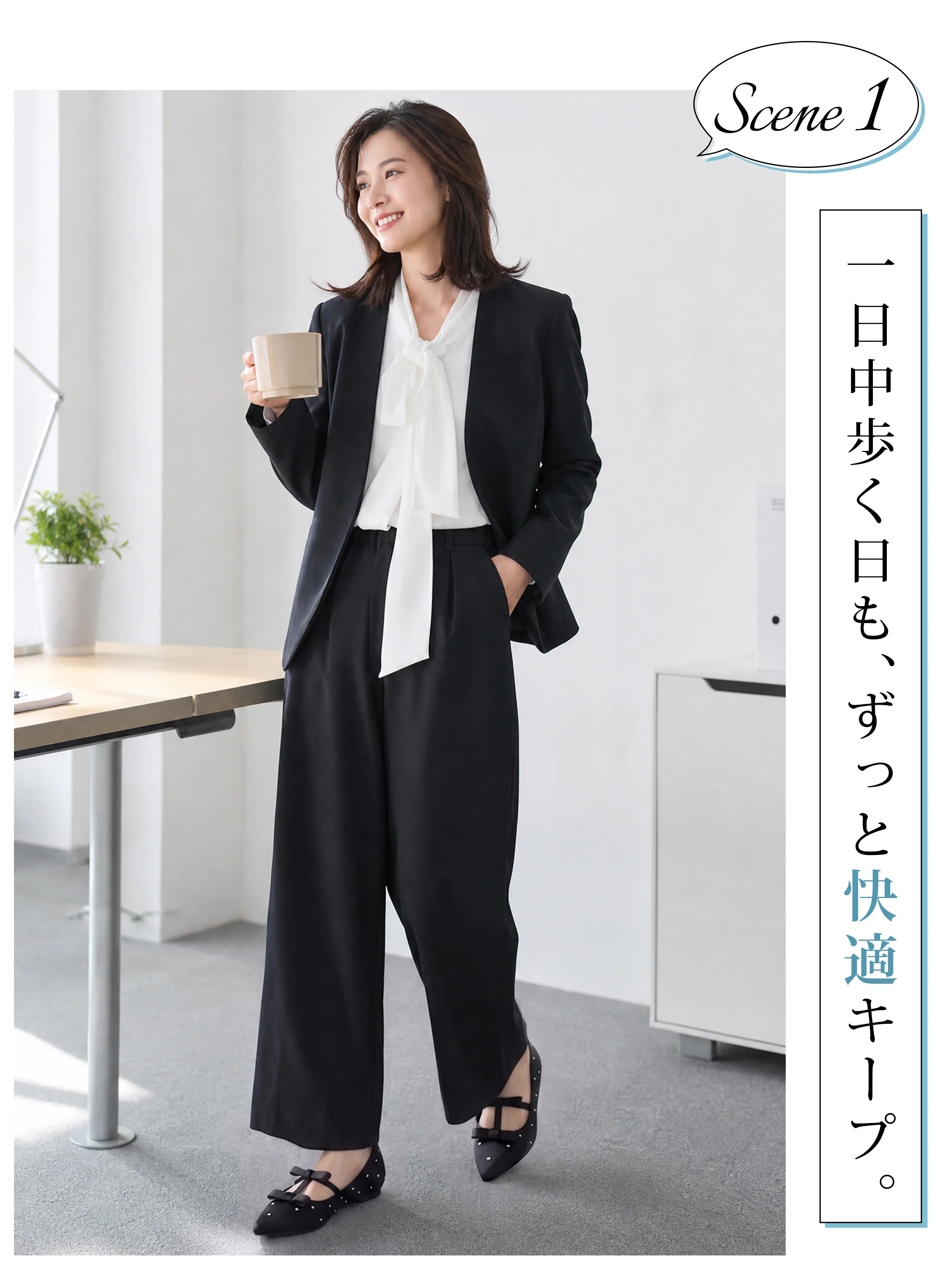 【スカート姿を美しく】KENPOGEN インヒール パンプス レディース ダブルリボン ポインテッドトゥ 5cm/7cmUP 華奢見え デート スカートコーデ