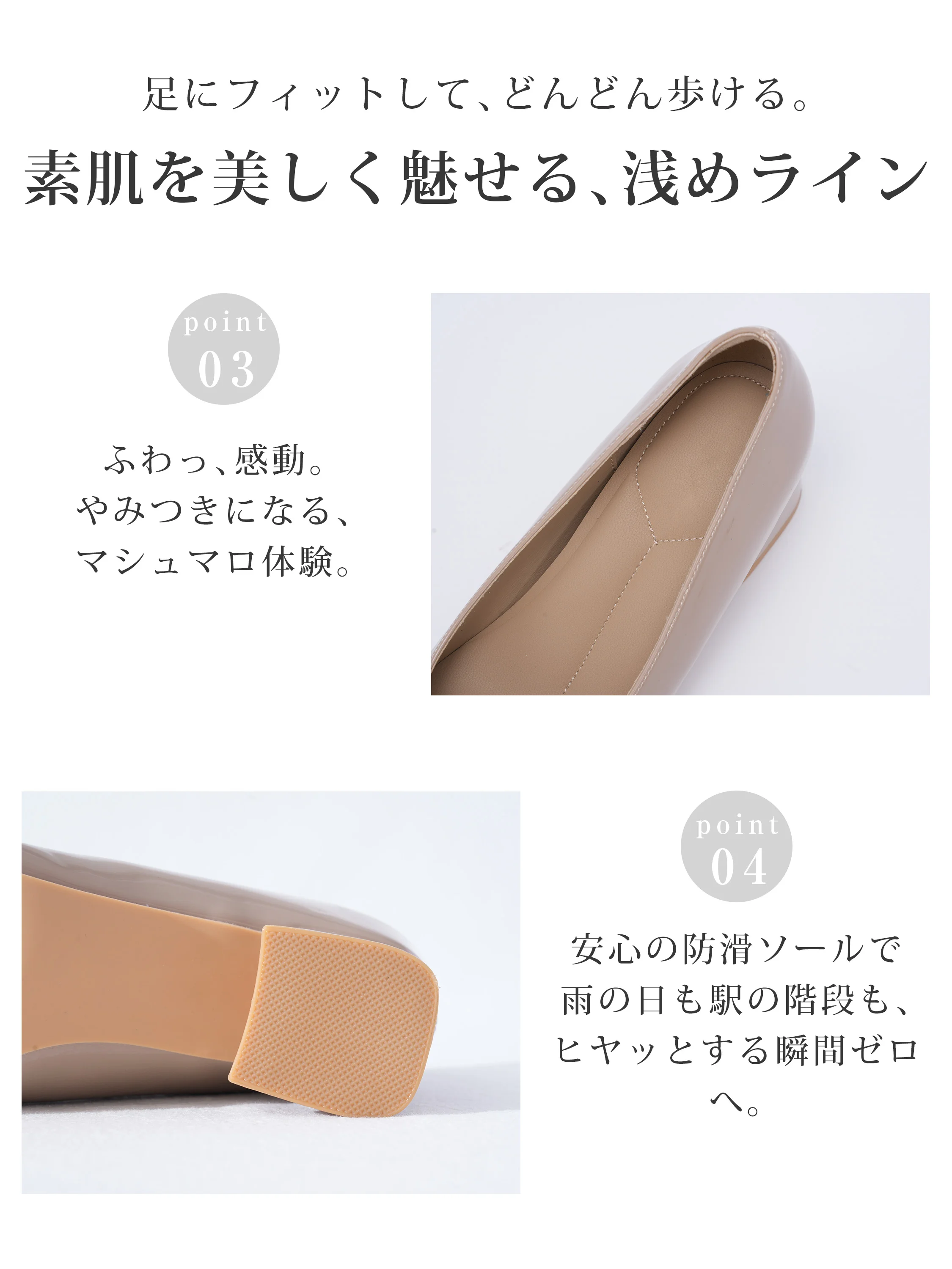【高見えエナメル×美脚8cm】KENPOGEN ポインテッドトゥ パンプス レディース チャンキーヒール 8cmUP プレーン おしゃれ 歩きやすい 通勤