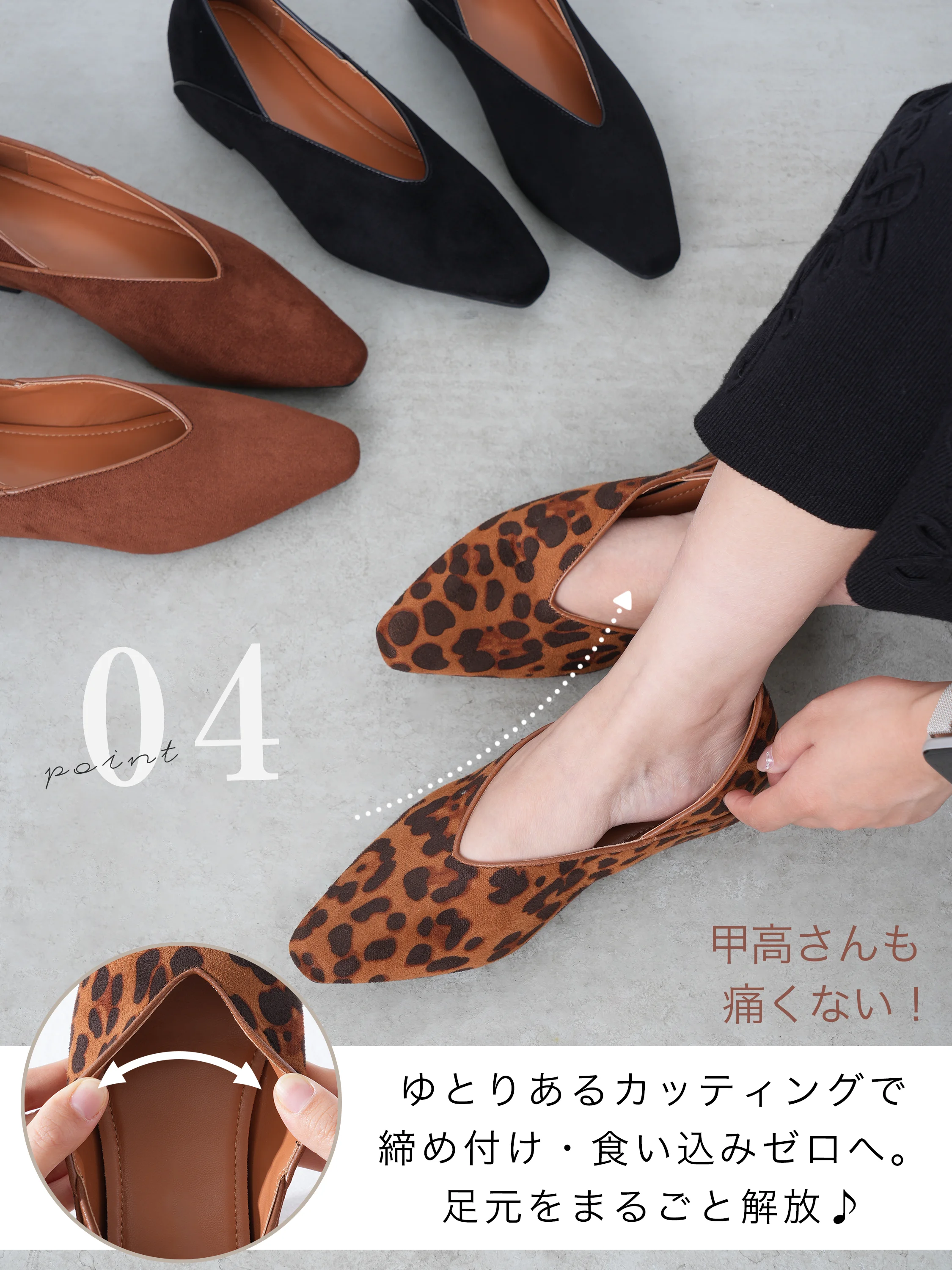 【秋の旬を足元に】KENPOGEN パンプス レディース 4cmインヒール スエード調 Vカット美脚 スクエアトゥ 静音 歩きやすい 通勤 お出かけ