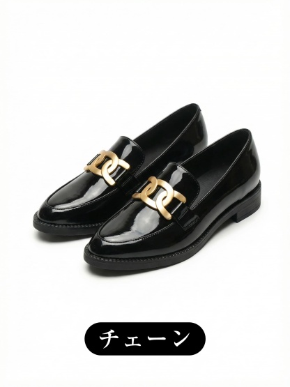 【6cmUP×スニーカーのような履き心地】KENPOGEN インヒールローファー 痛くない 疲れない 立ち仕事 通勤 幅広 外反母趾 黒