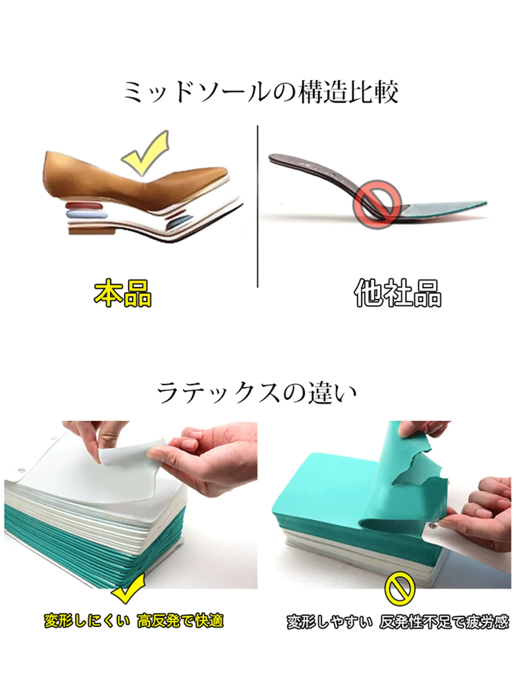 【脱げない安定感】KENPOGEN バックストラップパンプス ポインテッドトゥ 6cmUP エナメル 痛くない 蒸れにくい 春夏 通勤 オフィス