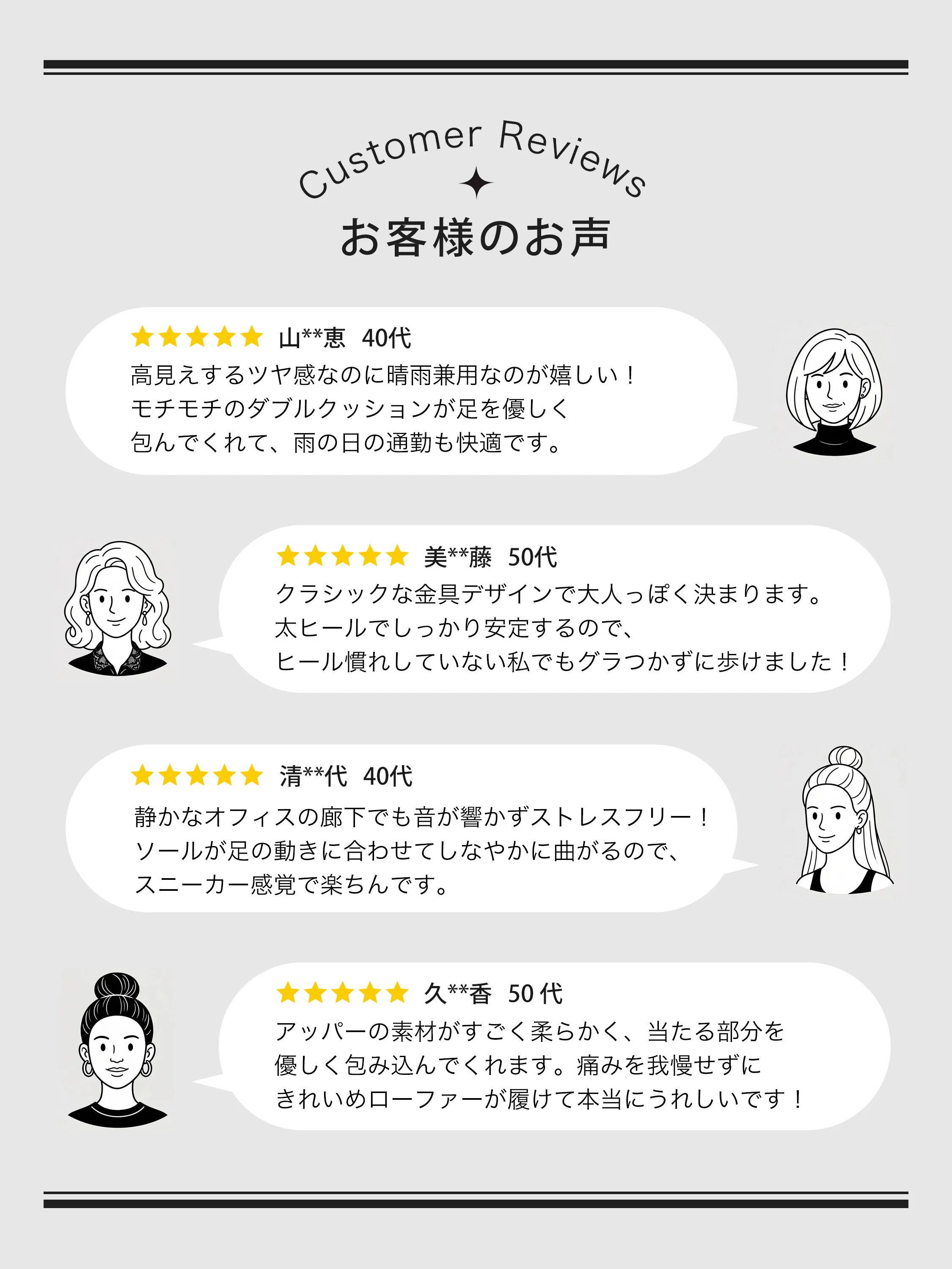 舗装路や駅構内でも使いやすいレディースローファーで、滑りにくさを重視する方に向きます。