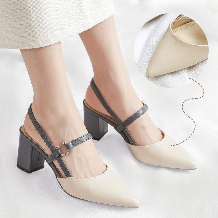 6.5cm美脚 スリングバックパンプス