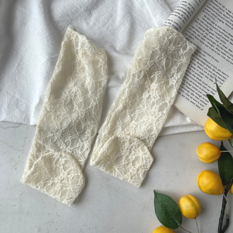 くしゅくしゅレースソックス